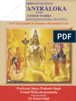 Sri Tantraloka & Other Works - 1 - Abhinavagupta, Satya Prakash Singh, Swami Mahesvarananda