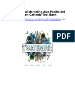 International Marketing Asia Pacific 3rd Edition Czinkota Test Bank