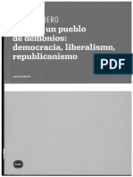 Félix Ovejero. Prólogo y capítulo 1. Democracia sin ciudadanos