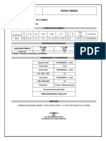 Htec 5052-H32 Hoja Aluminio Prominox