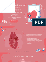 Manejo Anestésico de Las Valvulopatías ESTENOSIS E INSUFICIENCIA MITRAL