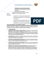 INFORME #814-2023-MC/GIDU-MDSS A: De: Asunto: Referencia