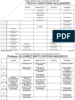 Horario Por Docente Matriz Preliminar 2S-2023 Unificados