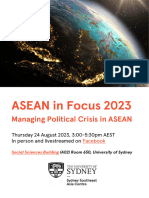 ASEAN in Focus Program 2023