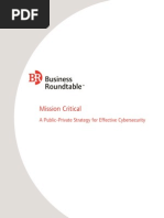 Download Mission Critical A Public-Private Strategy for Effective Cybersecurity by Business Roundtable SN68270292 doc pdf