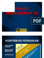 4 - Policy Management Tentang 5S