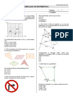 Simulado 9º Ano