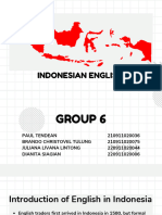 Indonesian English Group 6