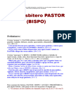 O Presbítero Pastor