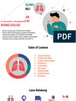 Telaah Fenomena Klinis Di Ruang 6a Rajawali RSDK - Edukasi Penyebaran Penyakit Menular Di Ruang Isolasi