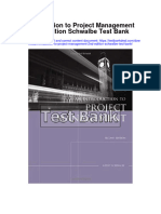 Introduction To Project Management 2nd Edition Schwalbe Test Bank