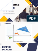 Transformasi Geometri - Dilatasi