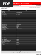 Complete Panel Report - DVCV8.0 - Notifier VeriFire Tools 10.55 Build 19 - 07192023 - 175923