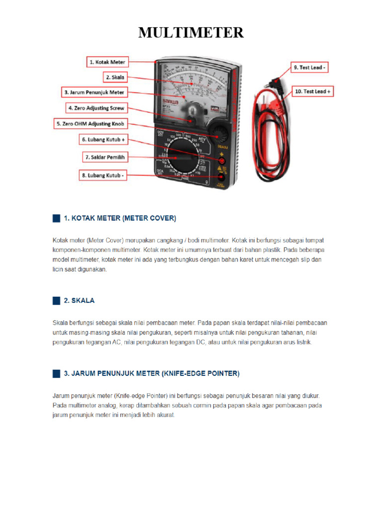 Multimeter PDF