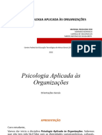 1 - Livro Texto Disciplina Psicologia Aplicada S Organizaes