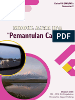 Modul Ajar Cahaya & Alat Optik (Pemantulan Cahaya) - Kls 8 Semester 2