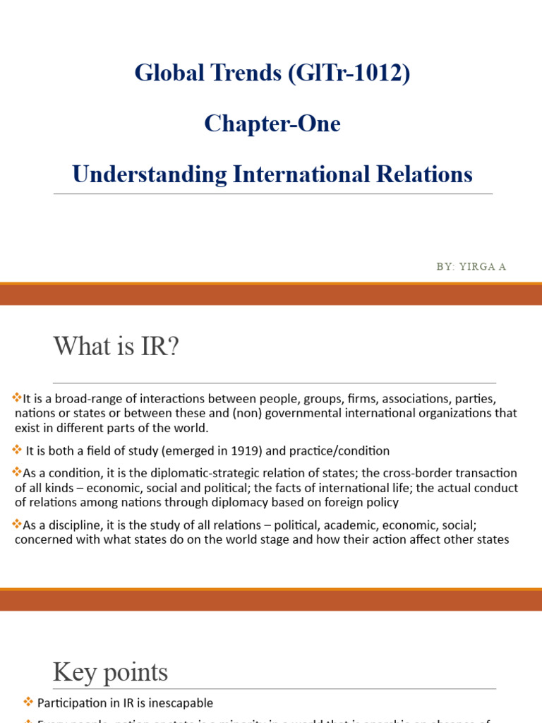 Introduction To International Relations Pdf International Relations
