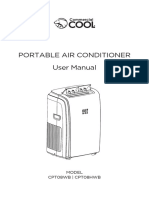Portable Air Conditioner User Manual: Model Cpt08Wb - Cpt08Hwb
