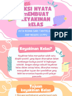 DISIPLIN POSITIF Membuat Keyakinan Kelas