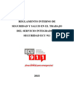 Reglamento Sso Ecu 911