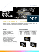 Datasheet Legend 850 Lite Pcie Gen4 x4 m2 2280 SSD v2