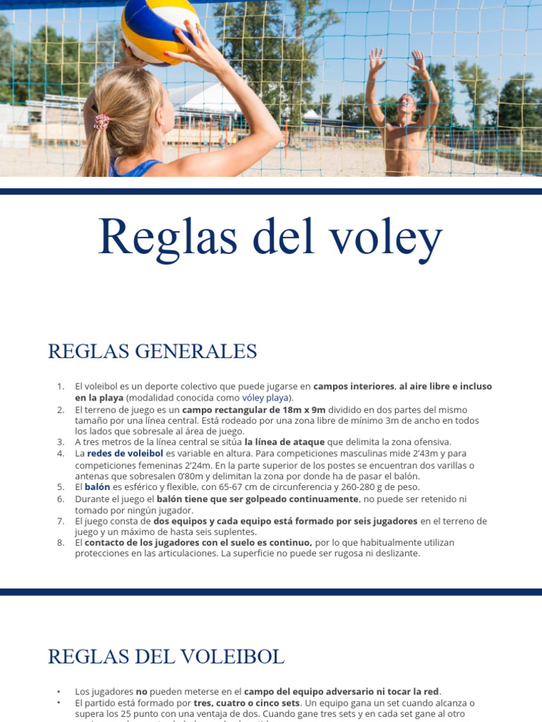 Reglamento de Voley PDF V leibol - 1718819321