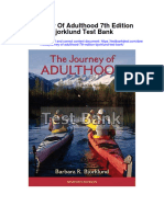 Journey of Adulthood 7th Edition Bjorklund Test Bank