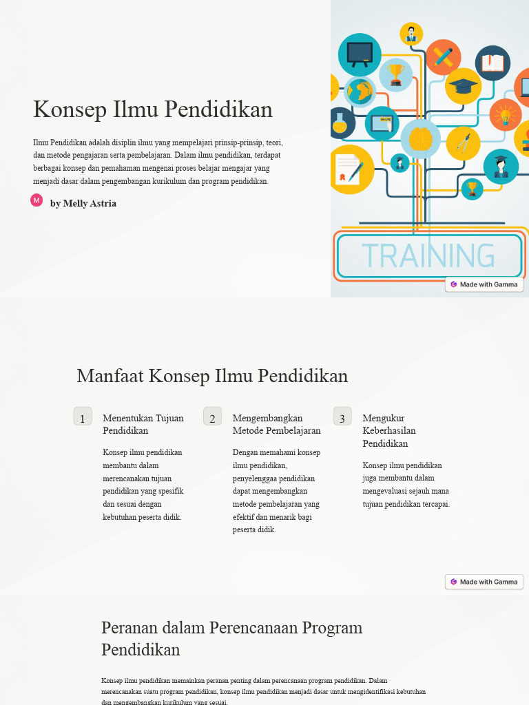Konsep Dasar Ilmu Pendidikan | PDF | Karier & Perkembangan