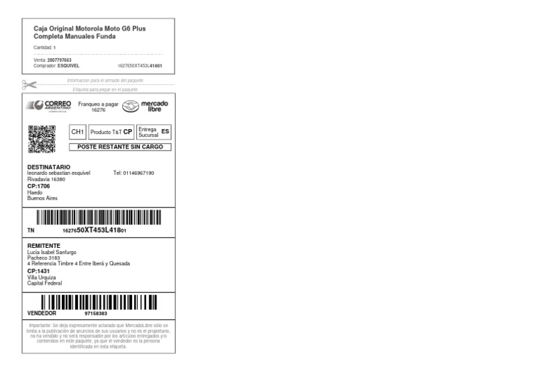 Shipment Labels 190506170049 | PDF