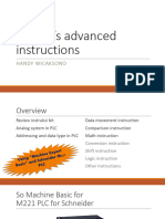 1 - PLC's Advanced Instructions: Handy Wicaksono