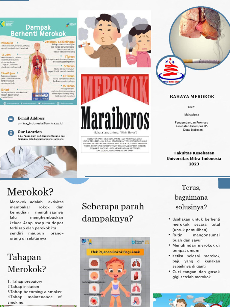 Bahaya Merokok dan Solusinya | PDF
