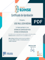 Diploma Edinse Paul Leon