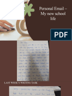 Personal Email - My New School Life