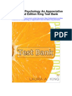 Science of Psychology An Appreciative View 2nd Edition King Test Bank