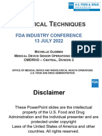 Applying Statistics To Quality Systems - FDA Industry Conf 13 Jul 2022