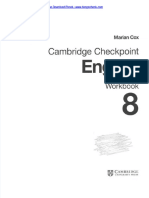 Wiac - Info PDF Cambridge Checkpoint English 8 PR