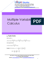 Taylor Series