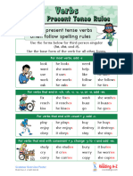 Ell Verb g1 Simple Present Tense Rules 85x11