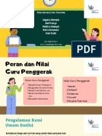 Peran Dan Nilai Guru Penggerak