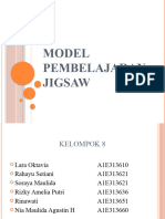 Model Pembelajaran Jigsaw