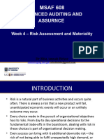 Week 4 Risk Assessment