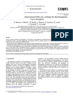 Characterisation of Plasma Sprayed SrFe4