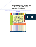 Services Marketing An Asia Pacific and Australian Perspective 6th Edition Lovelock Test Bank
