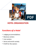 Lesson 2 The Hotel Organization