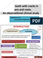 Repair of Teeth With Cracks in Crowns