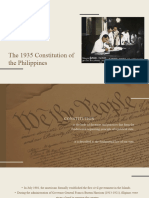 The 1935 Constitution of PHP - Slideshow