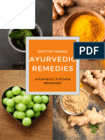 Bonus 3 Ayurvedic Kitchen Remedies PDF
