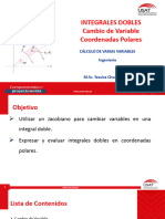 Integrales Dobles-Cambio de Variable-2023