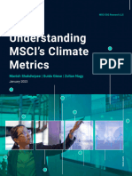 Understanding MSCIs Climate Metrics