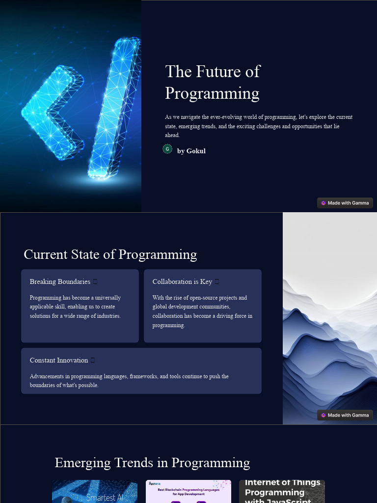 The Future of Programming | PDF | Computer Programming | Automation
